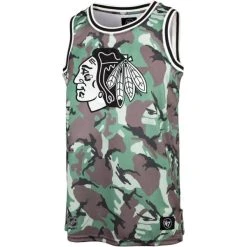 '47 BRAND 47 Brand Mesh Tank Top - GRAFTON SECTOR Chicago Blackhawks