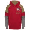 Outerstuff Kinder NFL Performance Hoody - PLAY San Francisco 49ers