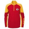 Outerstuff Kinder NFL Zip Pullover - AUDIBLE Kansas City Chiefs
