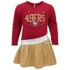 Outerstuff NFL Mädchen Tunika Jersey Kleid - San Francisco 49ers