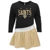 Outerstuff NFL Mädchen Tunika Jersey Kleid - New Orleans Saints -New Era Verkaufsgeschäft EK1G4FE53 SAI 600x600