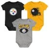 Outerstuff NFL Baby 3er Body-Set Pittsburgh Steelers