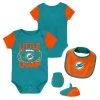 Outerstuff Baby Bib & Bootie Set Miami Dolphins -New Era Verkaufsgeschäft EK1I1FE5U DOL 600x600
