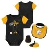 Outerstuff Baby Mascot Bootie Set Pittsburgh Steelers