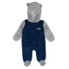 Outerstuff NFL Teddy Fleece Baby Overall - Seattle Seahawks