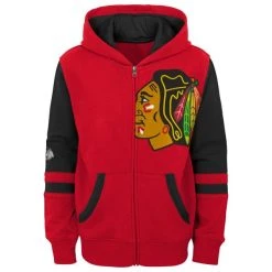 Outerstuff Kinder NHL Zip Hoody - FACEOFF Chicago Blackhawks