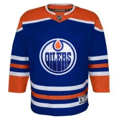 Outerstuff Edmonton Oilers Breakaway NHL Kinder Mesh Jersey