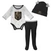Outerstuff Baby Creeper Set Vegas Golden Knights -New Era Verkaufsgeschäft EK5N1FE7D LGK 600x600