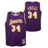 Mitchell & Ness Swingman Kinder Jersey Los Angeles Lakers Shaquille O’Neal -New Era Verkaufsgeschäft EN2B7BRD0 LAKSO96 pic3 600x600