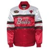 Mitchell & Ness Kinder Heavyweight Satin Jacke - Chicago Bulls -New Era Verkaufsgeschäft EN2B7NAH3 BUL 600x600