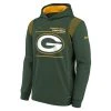 Nike Therma NFL Kinder Hoody - SIDELINE Green Bay Packers