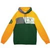 Mitchell & Ness BLOCK Fleece Hoody - Green Bay Packers
