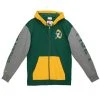 Mitchell & Ness Fleece Zip Hoody - NFL Green Bay Packers