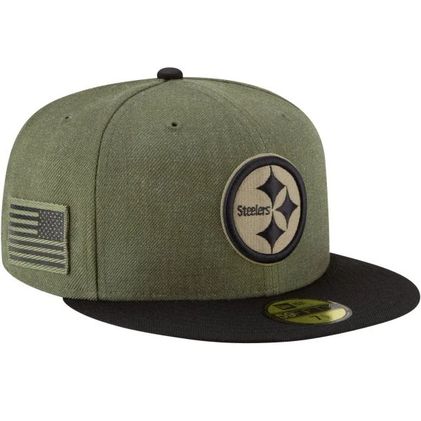 New Era 59Fifty Cap - Salute To Service Pittsburgh Steelers 3 New Era 59Fifty Cap - Salute To Service Pittsburgh Steelers