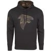 New Era Fleece Hoody - NFL Atlanta Falcons Schwarz / Camo
