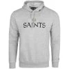 New Era STACK LOGO Hoody - NFL New Orleans Saints Grau