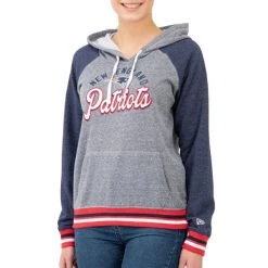 New Era Damen Fleece Hoody - TRI-BLEND New England Patriots