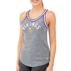 New Era NFL Damen Tank Top - TRI BLEND Minnesota Vikings