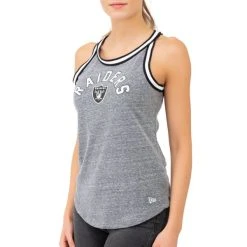 New Era NFL Damen Tank Top - TRI BLEND Oakland Raiders