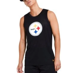 New Era Poly Mesh Tank Top - NFL Pittsburgh Steelers