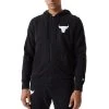 New Era NBA Zip Hoody - Chicago Bulls Schwarz -New Era Verkaufsgeschäft NE12590901 600x600