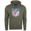 New Era Fleece CAMO Hoody - NFL Shield Logo Oliv