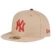 New Era 59Fifty Fitted Cap - MLB New York Yankees Camel Rot