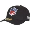 New Era 59Fifty LOW PROFILE Cap - NFL Shield Schwarz