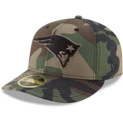New Era 59Fifty LOW PROFILE Cap - New England Patriots Wood
