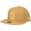 New Era 59Fifty Fitted Cap - San Diego Padres Panama Tan