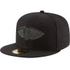 New Era 59Fifty Cap - NBA BLACK New Orleans Pelicans -New Era Verkaufsgeschäft NE70415989joaYTsxt0sbbp 600x600
