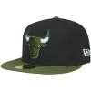 New Era 59Fifty Fitted Cap - NBA Chicago Bulls Schwarz Rifle -New Era Verkaufsgeschäft NE70416551 600x600
