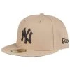 New Era 59Fifty Cap - MLB New York Yankees Camel / Schwarz -New Era Verkaufsgeschäft NE70470829 600x600