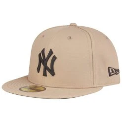 New Era 59Fifty Cap - MLB New York Yankees Camel / Schwarz