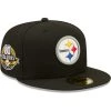 New Era 59Fifty Fitted Cap - Pittsburgh Steelers 80 Seasons -New Era Verkaufsgeschäft NE70656761 600x600