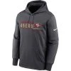 Nike San Francisco 49ers Therma Dri-Fit Performance Hoody