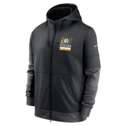Nike NFL Therma Zip Hoody - SIDELINE Pittsburgh Steelers