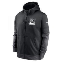 Nike NFL Therma Zip Hoody - SIDELINE Las Vegas Raiders