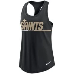 Nike Damen NFL Racerback Tank Top New Orleans Saints