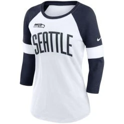 Nike Damen NFL Raglan Shirt Seattle Seahawks