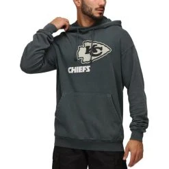 Recovered Re:covered Hoody - CHROME Kansas City Chiefs Washed
