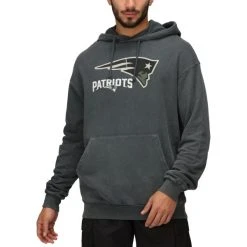 Recovered Re:covered Hoody - CHROME New England Patriots Washed