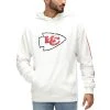 Recovered Re:covered Fleece Hoody - NFL Kansas City Chiefs Ecru -New Era Verkaufsgeschäft RCNFL1320D 600x600